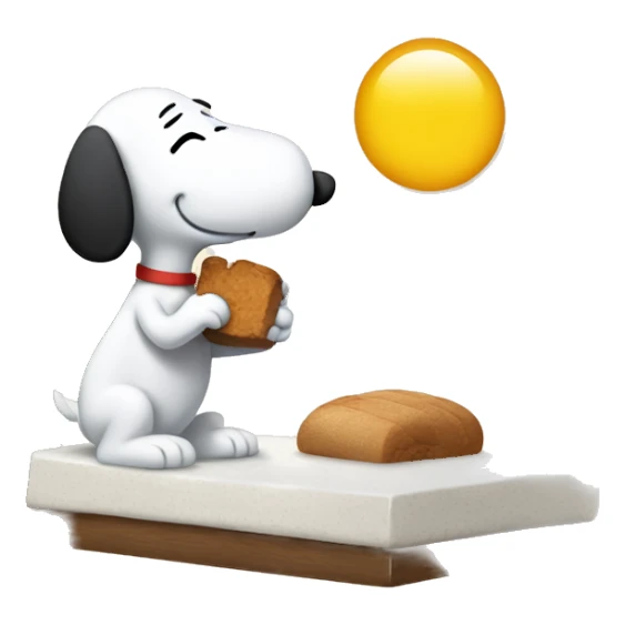 Good morning snoopy  sticker
