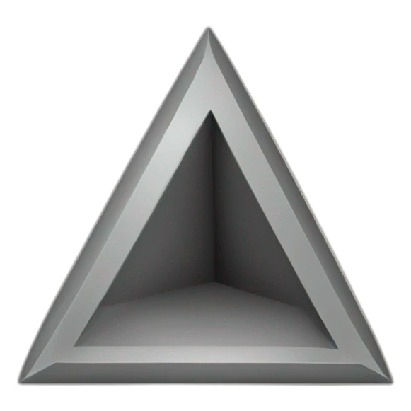 tetrahedron sticker