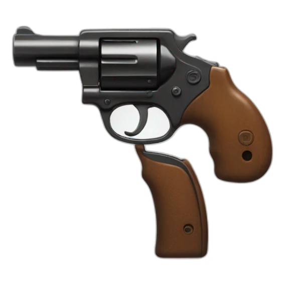 pistolet avec les doigts sticker