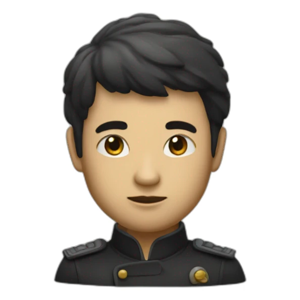 Noir roux juif chinois sticker