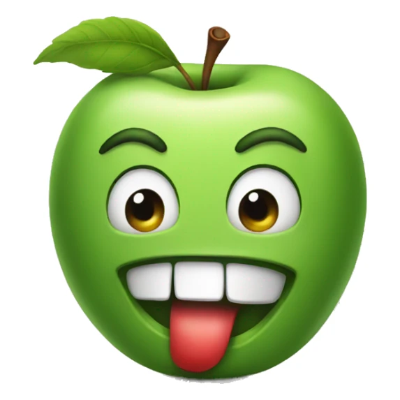 apple already eat sticker