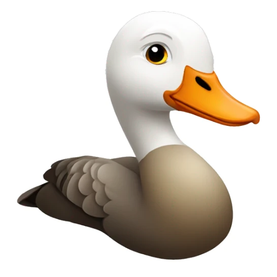 lazy goose sticker