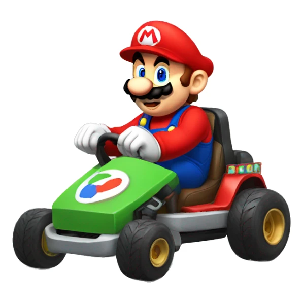 mario cart sticker
