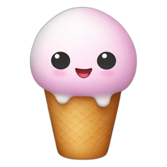 Mochi icecream sticker