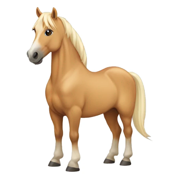 Palomino horse sticker