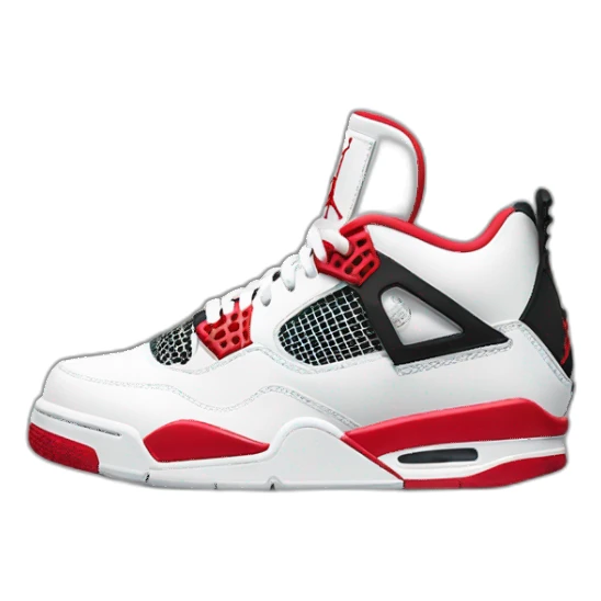 Nike jordan 4 retro sticker