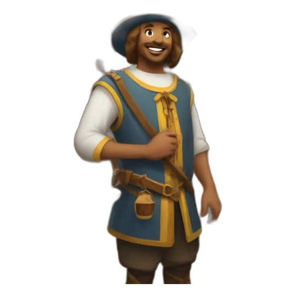 medieval carnival fair sticker