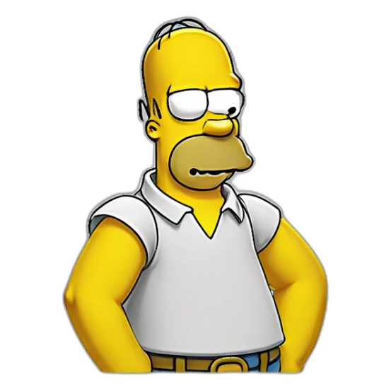 Homer Simpson Homer Simpson sticker