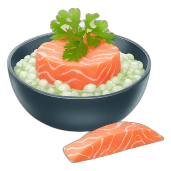 Salmón Tartare sticker