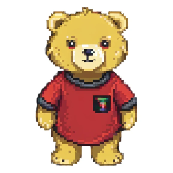 Winnie the Pooh character sticker