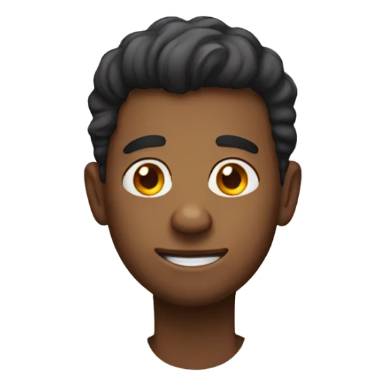 An with big feet sticker