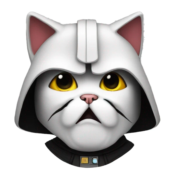 darth meow sticker