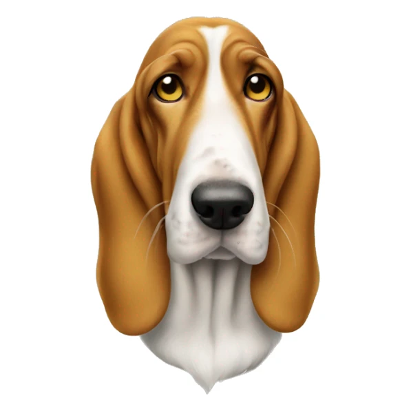 Lemon basset hound sticker