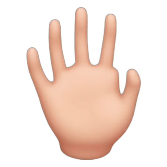 Coeur de mains sticker