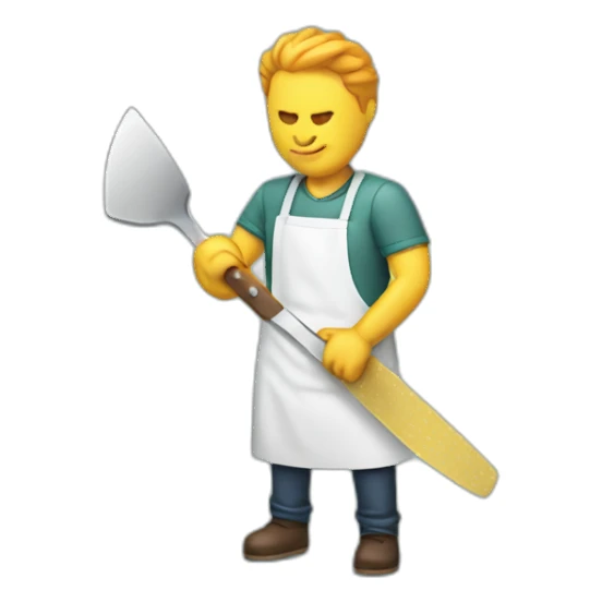 Kitchen slicer sticker