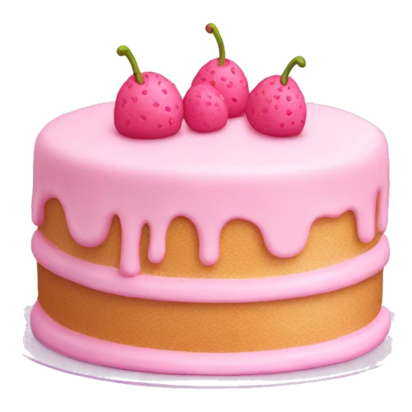 light pink cake  sticker