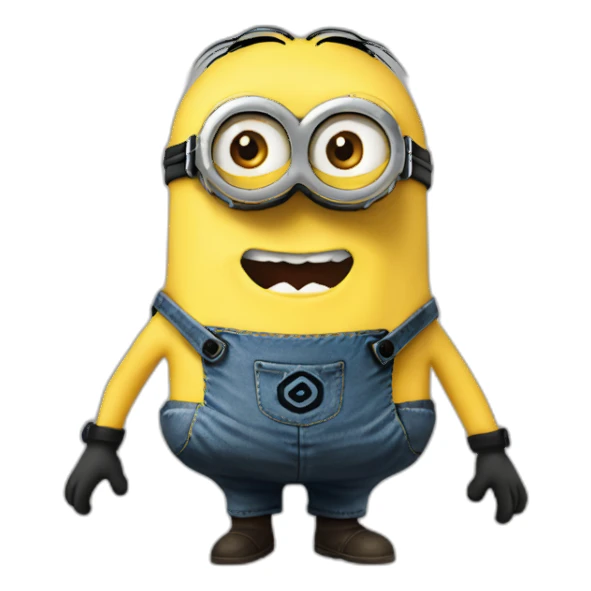 Minion carinhoso sticker