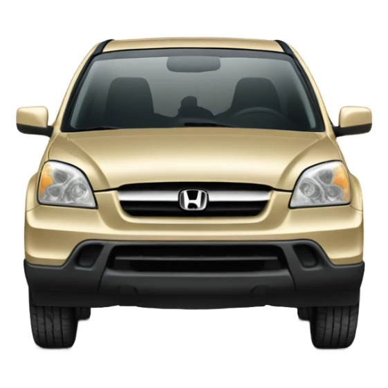 2004 honda crv gold sticker