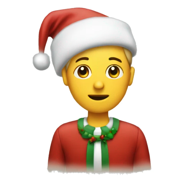 A Christmas letter  sticker