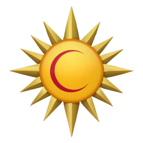 Kürdistan Flag sticker