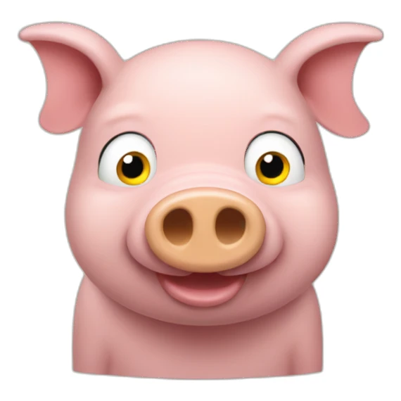 cochon simpson sticker