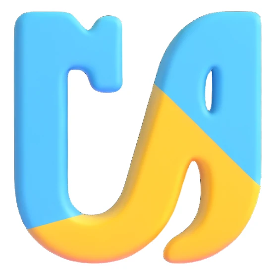 light blue number ten sticker