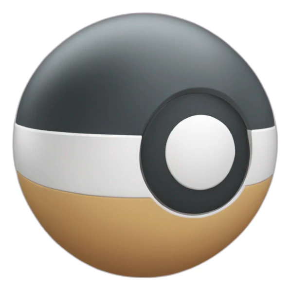 Poke ball sticker