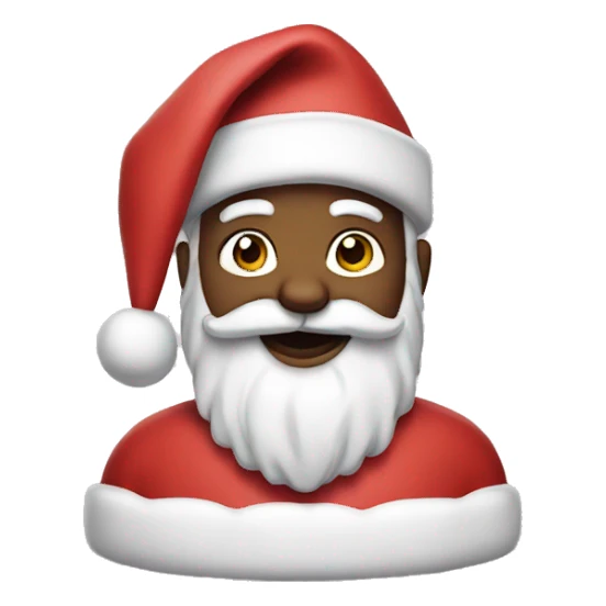 Santa pastel sticker