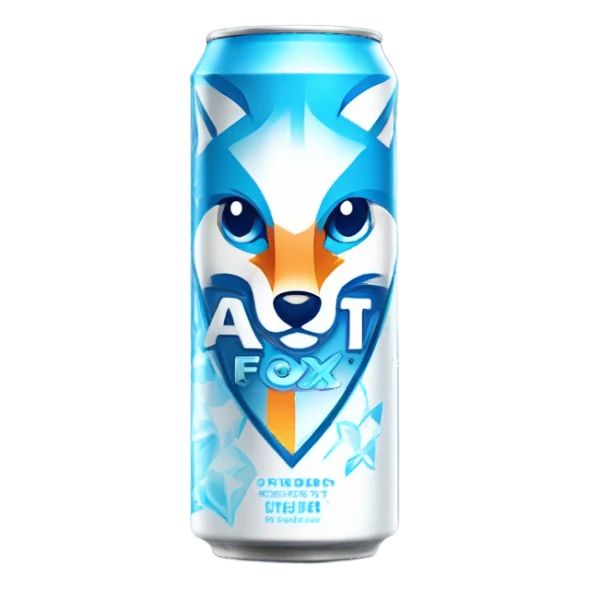 Frosty Fox Energy Drink  sticker