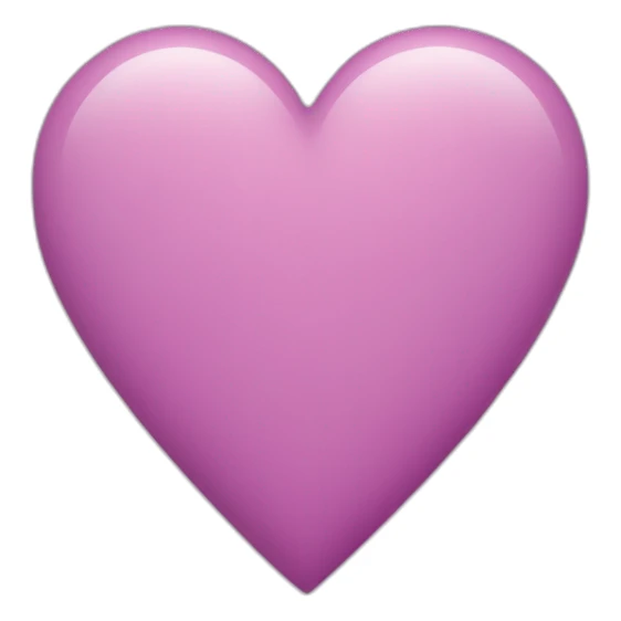 Coeur mauve et rose sticker