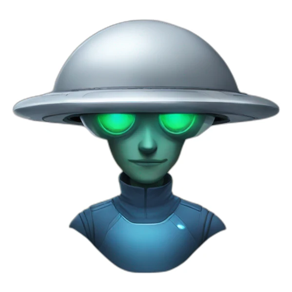 ufo-guy sticker