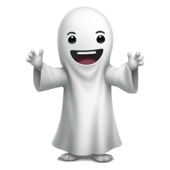 cute happy pocong sticker