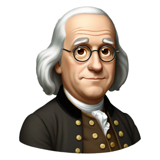 Benjamin Franklin sticker