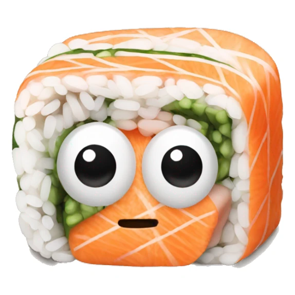California roll sushi  sticker