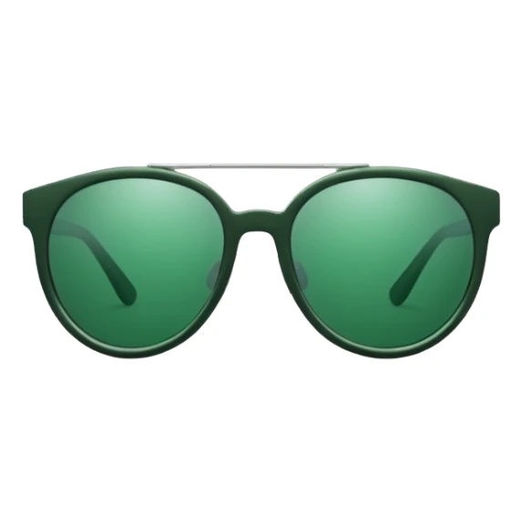 dark green sunglasses sticker