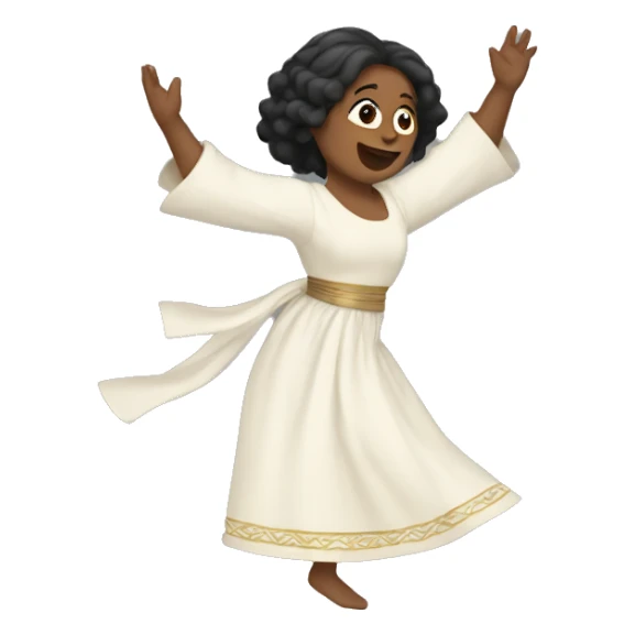 Georgian dance sticker