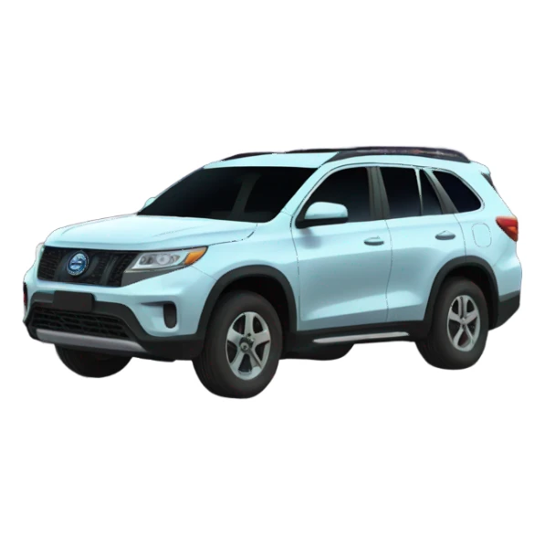 an adventurous SUV passing through milky way sticker