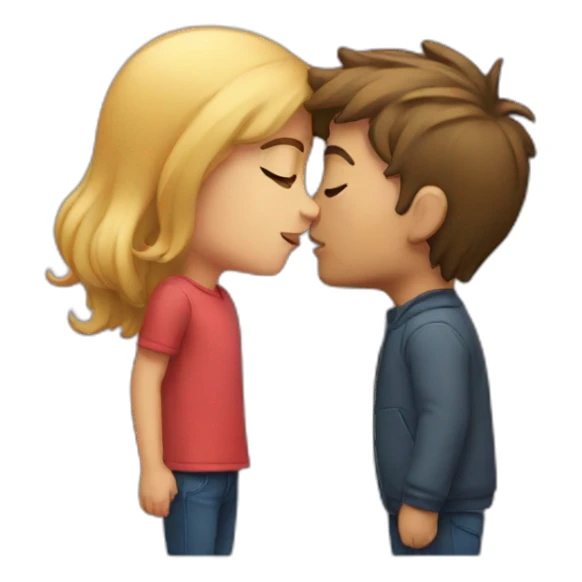 Kissing boyfriend  sticker