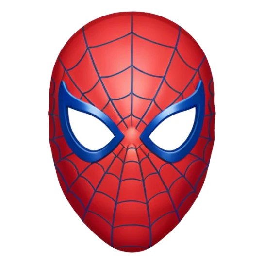 Spiderman Mask sticker