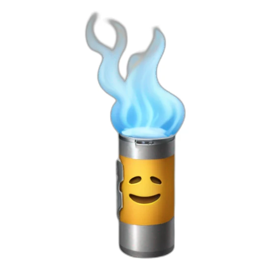 Joint avec briquet sticker