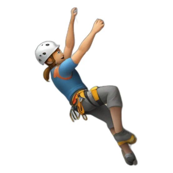 rock climbing Vi from Arcane sticker