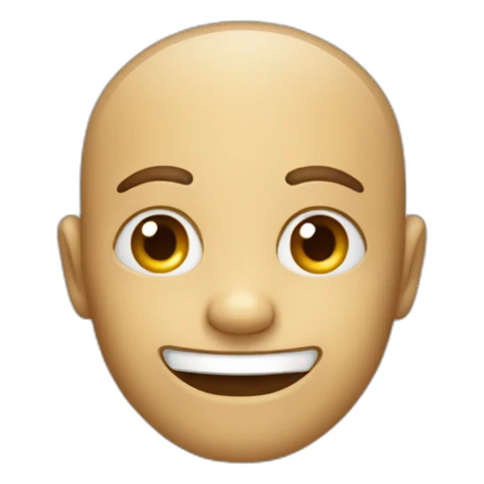 face of jokingly lying sticker