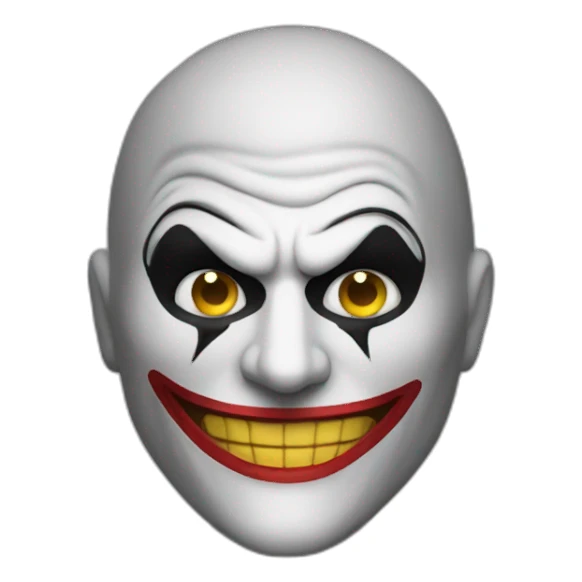 joker robber sticker