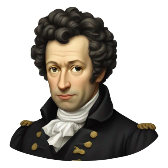 Alexander Sergeevich Pushkin sticker