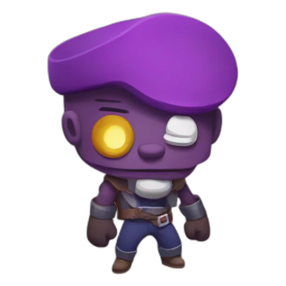 Ricochet de brawl stars sticker
