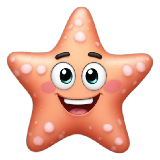 cute patrick star sticker