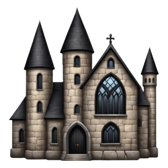 The dark distillery building sticker