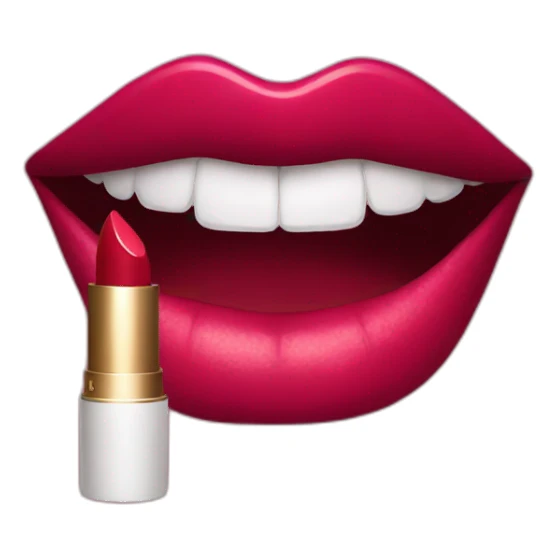 Lipstick  sticker