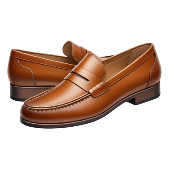 Stylish loafers sticker