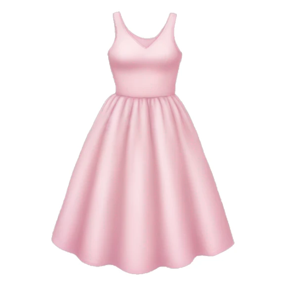 soft pink dress sticker